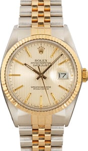 Used Rolex Datejust 16013 Tapestry Dial