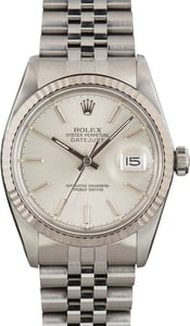 Rolex Datejust 16014 Silver Dial