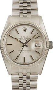 Rolex Datejust 16014 Silver Dial