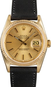 Rolex 16018 Yellow Gold Datejust