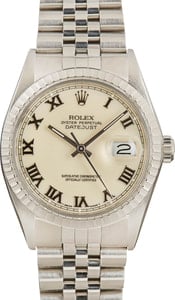 Rolex Datejust 16030 Ivory Dial