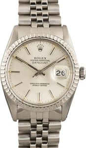 Pre-Owned Rolex Datejust 16030 Silver Dial