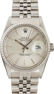 Pre-Owned Rolex Datejust 16030 Silver Dial