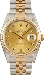 Rolex Datejust 16233 Diamond Dial