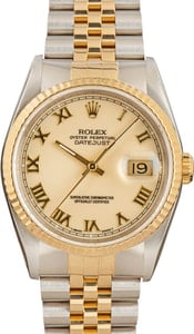 Rolex Datejust 16233 Roman Dial