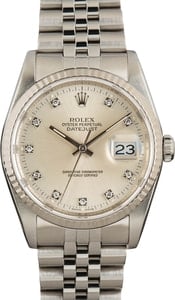 Rolex Datejust 16234 Diamond Dial