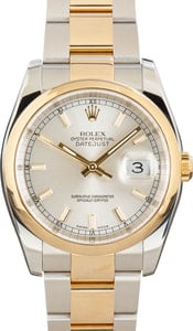 Rolex Datejust 116203 Silver Dial