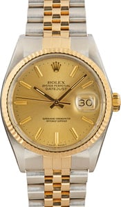 Rolex Datejust 16013 Champagne Dial