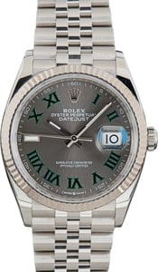 Rolex Datejust ref 126234 Wimbledon Dial