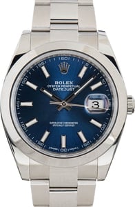 Rolex Datejust 41 126300 Blue Dial