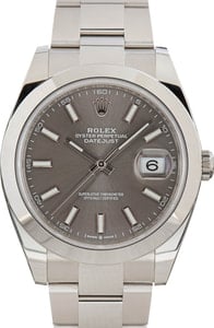 Pre-Owned Rolex Datejust 41 ref 126300 Steel Oyster