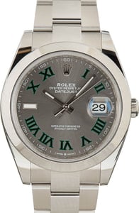 Rolex Datejust 126300 41 ref 126300 Wimbledon Dial