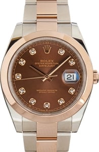 Rolex Datejust 41 Ref 126301 Diamond Dial