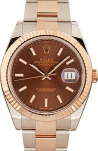 Rolex Datejust 41 ref 126331 Steel & 18k Everose Gold