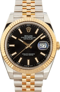 Rolex Datejust 41 Ref 126333 Black Dial