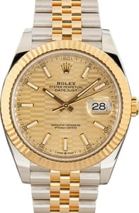 Pre-Owned Rolex Datejust 41 Ref 126333 Two Tone Jubilee