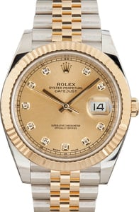 Pre Owned Rolex Datejust 126333 Diamond Dial