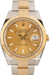 Pre-Owned Rolex Datejust 41 Ref 126333 Champagne Dial