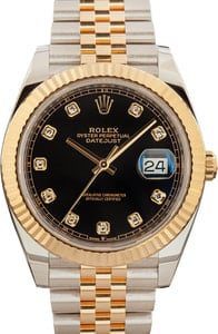 Rolex Datejust 41 ref 126333 Diamond Dial