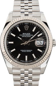 Rolex Datejust 41 Ref 126334 Black Dial