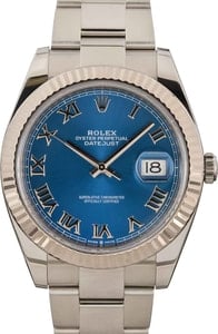 Pre-Owned Rolex Datejust 41 Ref 126334 Blue Dial