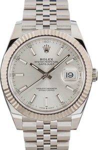 Rolex Datejust 41 Ref 126334 Silver Dial