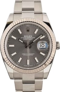 Rolex Datejust 41 Ref 126334 Slate Dial