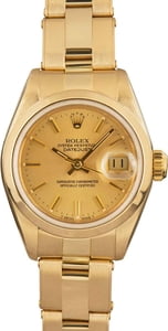 Lady datejust yellow gold watch Rolex Gold in Yellow gold - 19981198