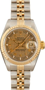 Rolex Datejust 69173 Two Tone Jubilee Band