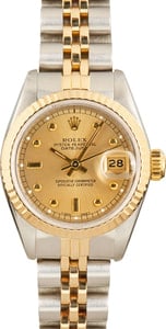 Women's Rolex Datejust 69173 Champagne