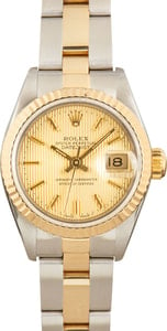 Ladies Rolex Datejust 69173 Tapestry Dial