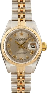 Women's Rolex Datejust 69173 Champagne