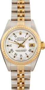 Ladies Rolex Datejust 69173 Roman Dial