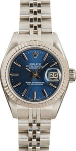 Ladies Rolex Datejust 69174 Blue