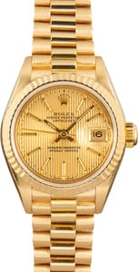 Ladies Rolex President 69178 Yellow Gold