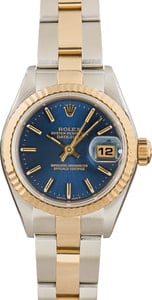 Ladies Rolex Datejust 79173 Blue Dial