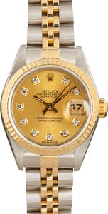 Ladies Rolex Datejust 79173 Diamonds