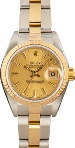 Used Rolex Datejust 79173 Champagne Dial