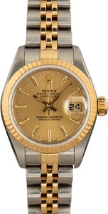 Used Rolex Datejust 79173 Champagne Dial