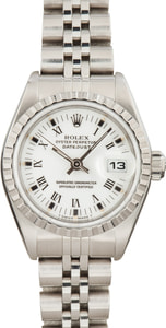 Ladies Rolex Datejust 79240 White Dial