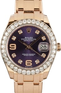 Rolex Datejust 86285 18k Everose Gold