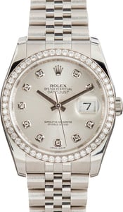 Rolex Datejust 116244 Diamond Bezel