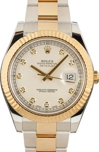 PreOwned Rolex Datejust II Ivory Dial 116333