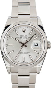 Rolex Datejust 126200 Silver Dial