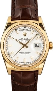 Rolex Day-Date Ref 118138 18k Yellow Gold