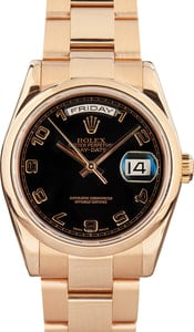 Rolex Day-Date ref 118205 Everose Gold Oyster