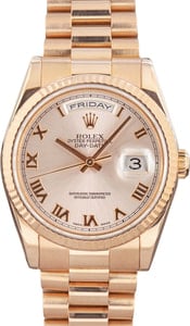 Rolex Day-Date 118235 18k Everose Gold