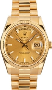 Rolex President Day-Date 118238 18K Gold