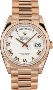 Rolex Day-Date 36 ref 128235 18k Everose Gold