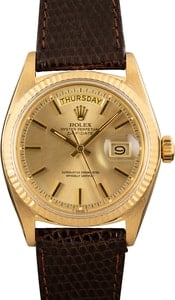 Rolex Day-Date 1803 Champagne 'Pie Pan' Dial